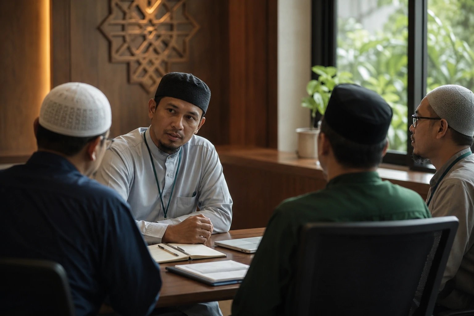 Para praktisi bimbingan rohani dalam sesi pembelajaran klinis